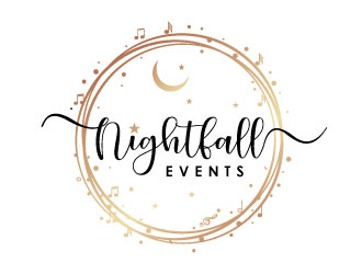 Nightfall Events  logo design by REDCROW