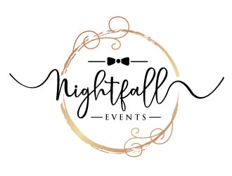 Nightfall Events  logo design by REDCROW