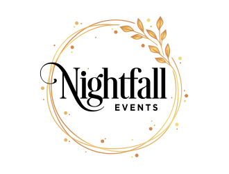 Nightfall Events  logo design by excelentlogo
