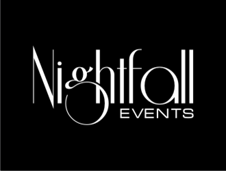 Nightfall Events  logo design by sheilavalencia
