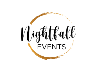 Nightfall Events  logo design by bismillah