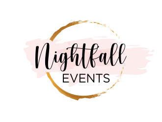 Nightfall Events  logo design by bismillah