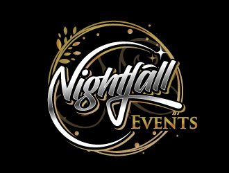 Nightfall Events  logo design by aRBy