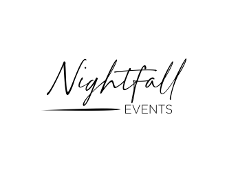 Nightfall Events  logo design by MUNAROH