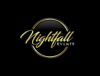 Nightfall Events  logo design by bernard ferrer