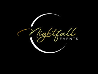 Nightfall Events  logo design by bernard ferrer