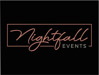 Nightfall Events  logo design by Mardhi