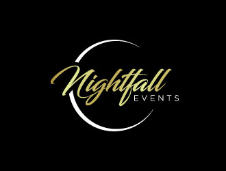 Nightfall Events  logo design by bernard ferrer