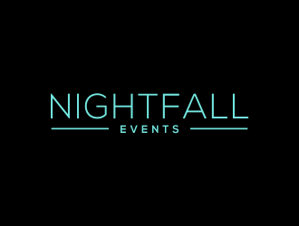 Nightfall Events  logo design by MUNAROH