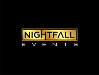 Nightfall Events  logo design by sheilavalencia