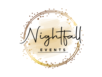 Nightfall Events  logo design by done
