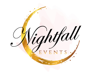 Nightfall Events  logo design by jaize