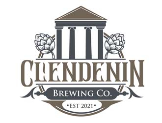 Clendenin Brewing Co. logo design by DreamLogoDesign