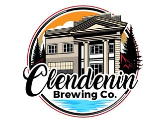Clendenin Brewing Co. logo design by DreamLogoDesign