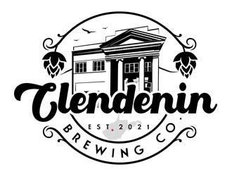 Clendenin Brewing Co. logo design by DreamLogoDesign