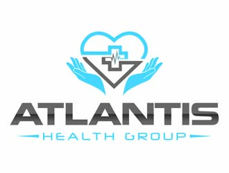 Atlantis Health Group logo design by DreamLogoDesign