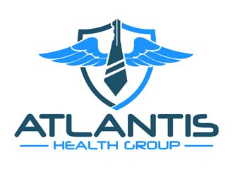 Atlantis Health Group logo design by DreamLogoDesign