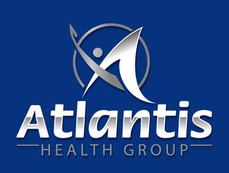 Atlantis Health Group logo design by DreamLogoDesign