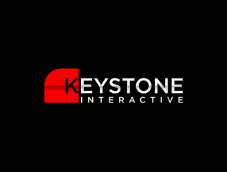 Keystone Interactive  logo design by alby