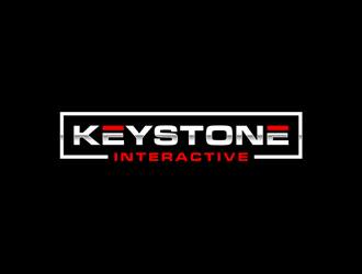 Keystone Interactive  logo design by alby