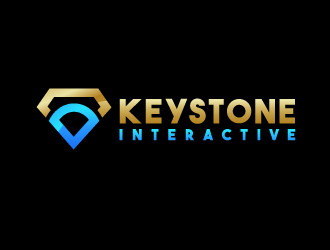 Keystone Interactive  logo design by giggi