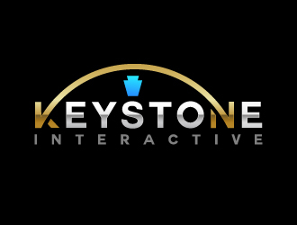 Keystone Interactive  logo design by giggi