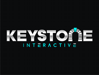 Keystone Interactive  logo design by coco