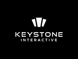 Keystone Interactive  logo design by gateout