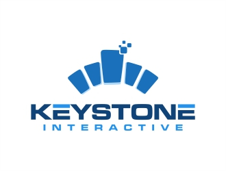 Keystone Interactive  logo design by Alfatih05