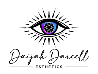 Daijah Darcell Esthetics logo design by cybil