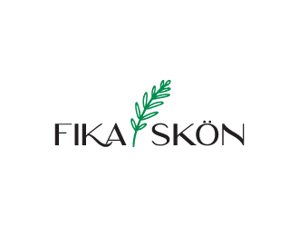 Fika Skön logo design by logogeek