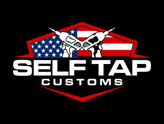 Self Tap Customs logo design by almaula
