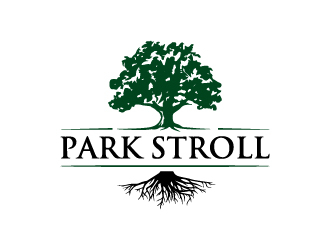 Park Stroll logo design by wongndeso