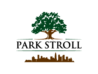 Park Stroll logo design by wongndeso
