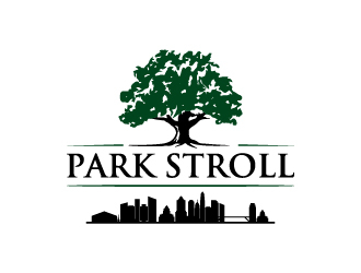 Park Stroll logo design by wongndeso