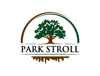 Park Stroll logo design by wongndeso
