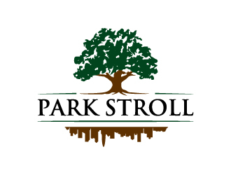 Park Stroll logo design by wongndeso