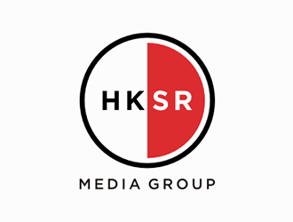 HKSR MEDIA GROUP logo design by DuckOn