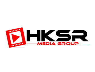 HKSR MEDIA GROUP logo design by ElonStark