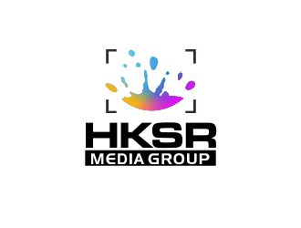 HKSR MEDIA GROUP logo design by M J