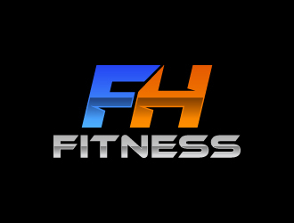 FH Fitness logo design by sakarep