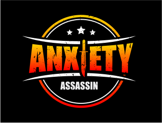 Anxiety Assassin logo design by Girly