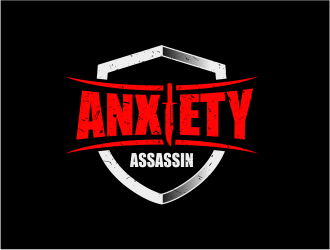 Anxiety Assassin logo design by Girly