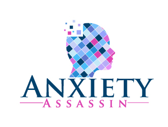 Anxiety Assassin logo design by ElonStark