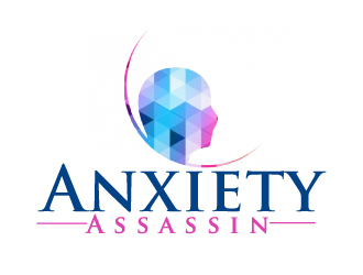 Anxiety Assassin logo design by ElonStark