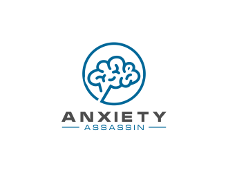 Anxiety Assassin logo design by HERO_art 86
