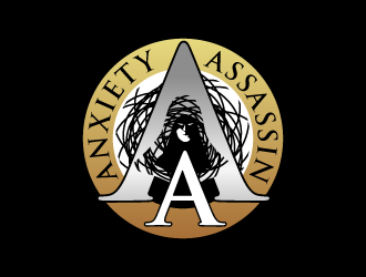 Anxiety Assassin logo design by yurie