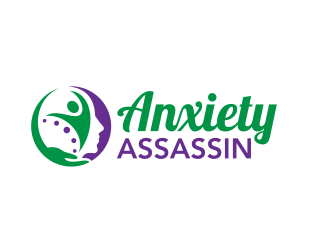 Anxiety Assassin logo design by ingepro
