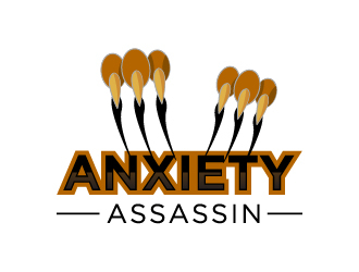 Anxiety Assassin logo design by twomindz