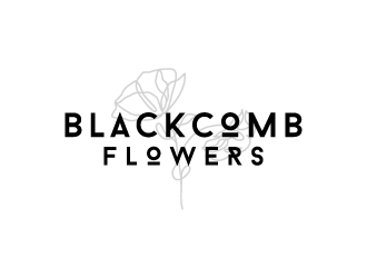 Blackcomb Flowers logo design by wongndeso